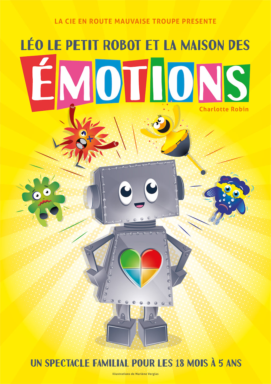Léo le petit robot et la maison des émotions