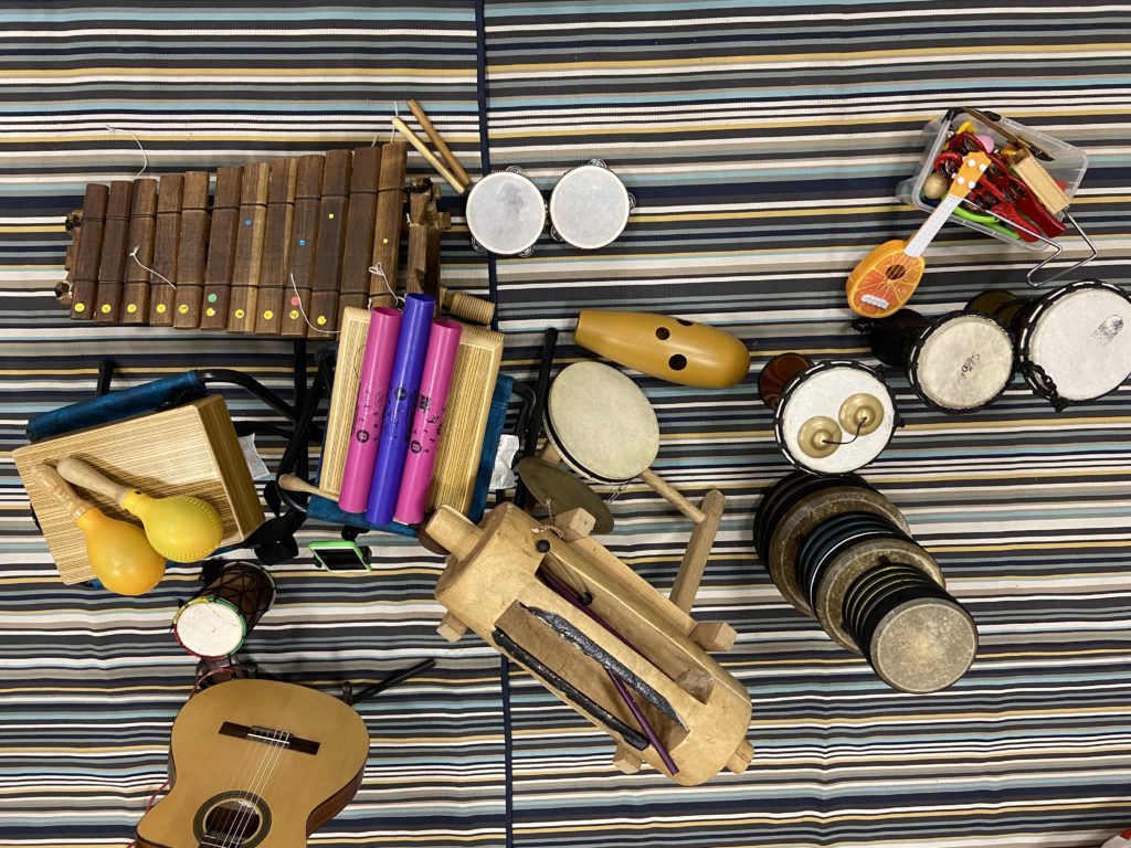 Atelier d’éveil musical / découverte des instruments