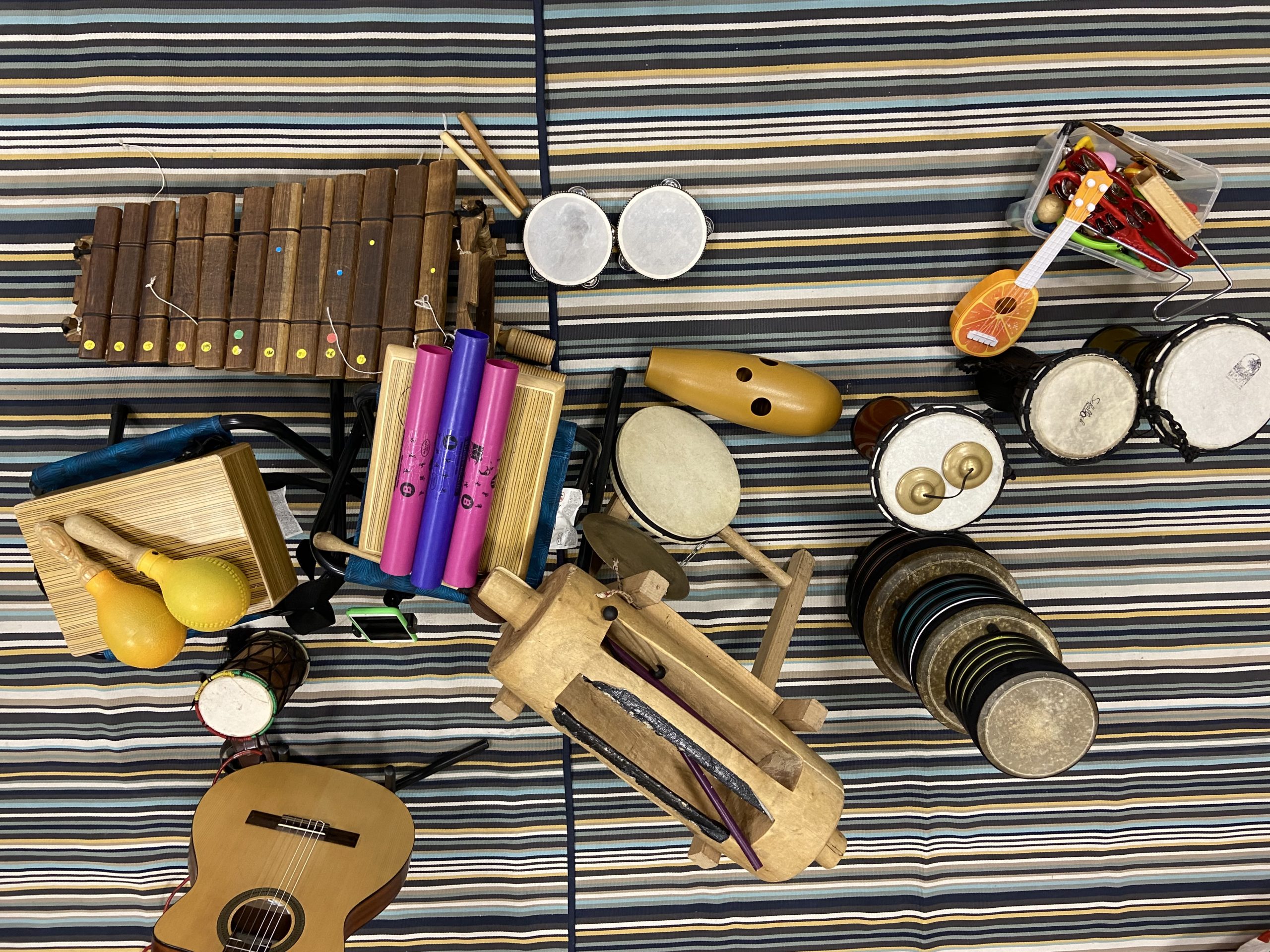 Atelier d’éveil musical / découverte des instruments