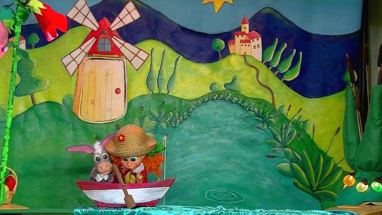 Petitou à la pêche